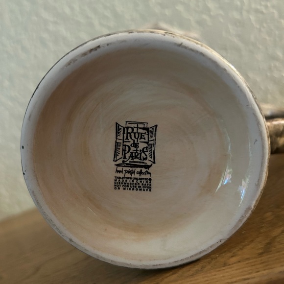 Rue de Paris dessert plate and mug. - Picture 3 of 10